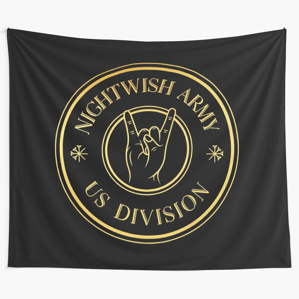 Nightwish US Division fan art tapestry