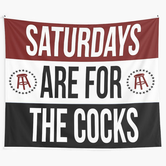 Saturdays Tapestry featuring the Gamecock lifestyle and culture