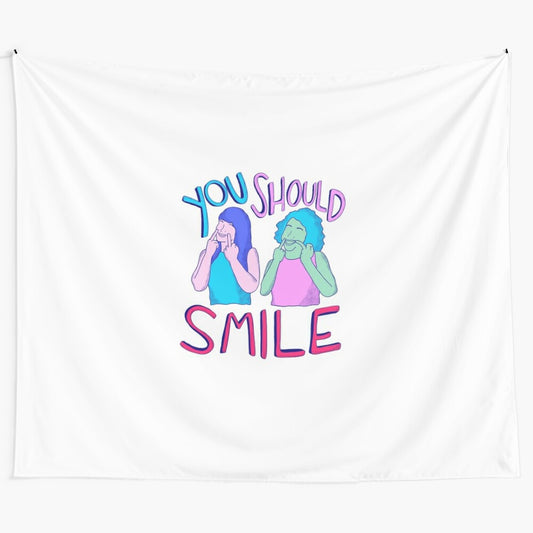 Broad City Abbi and Ilana Inspired Tapestry Wall Hanging