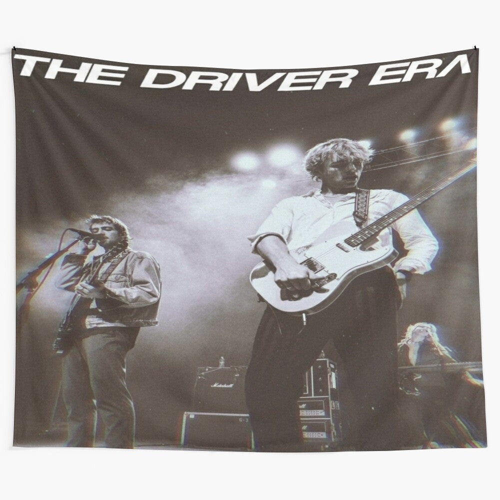 The Driver Era Tapestry featuring the members of the R5 band