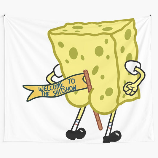 Spongebob Squarepants college dorm tapestry