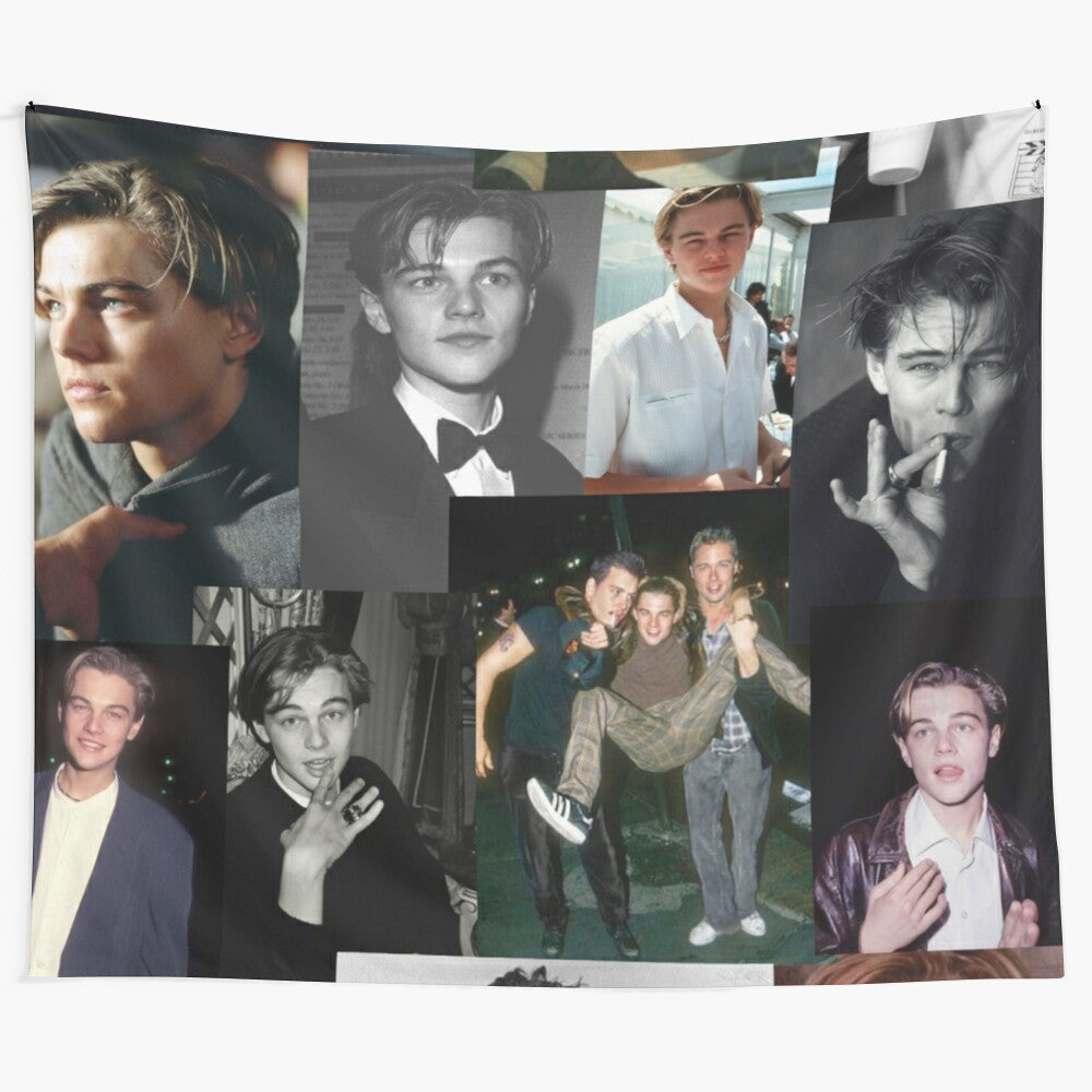 Leonardo DiCaprio fan art phone case tapestry design