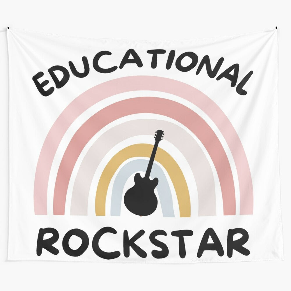 Educational Rockstar Tapestry Design