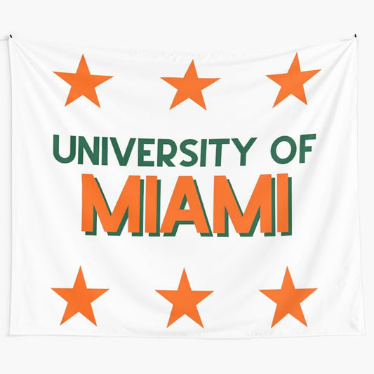 Umiami tapestry with vibrant tie-dye design