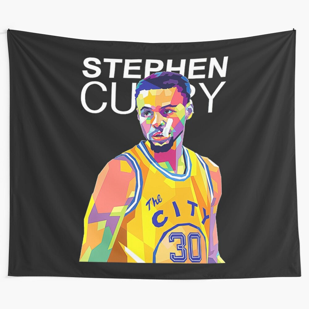 Stephen Curry Inspired Tapestry Wall Hanging