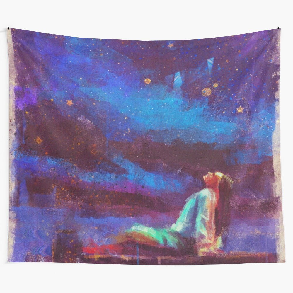 Beautiful custom tapestry with stunning textile art design