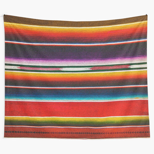 Cheyenne Bohemian Tapestry - Vibrant Southwestern Wall Art