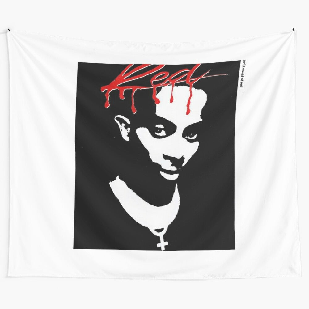 Whole Lotta Red Inspired Tapestry featuring Playboi Carti album artwork