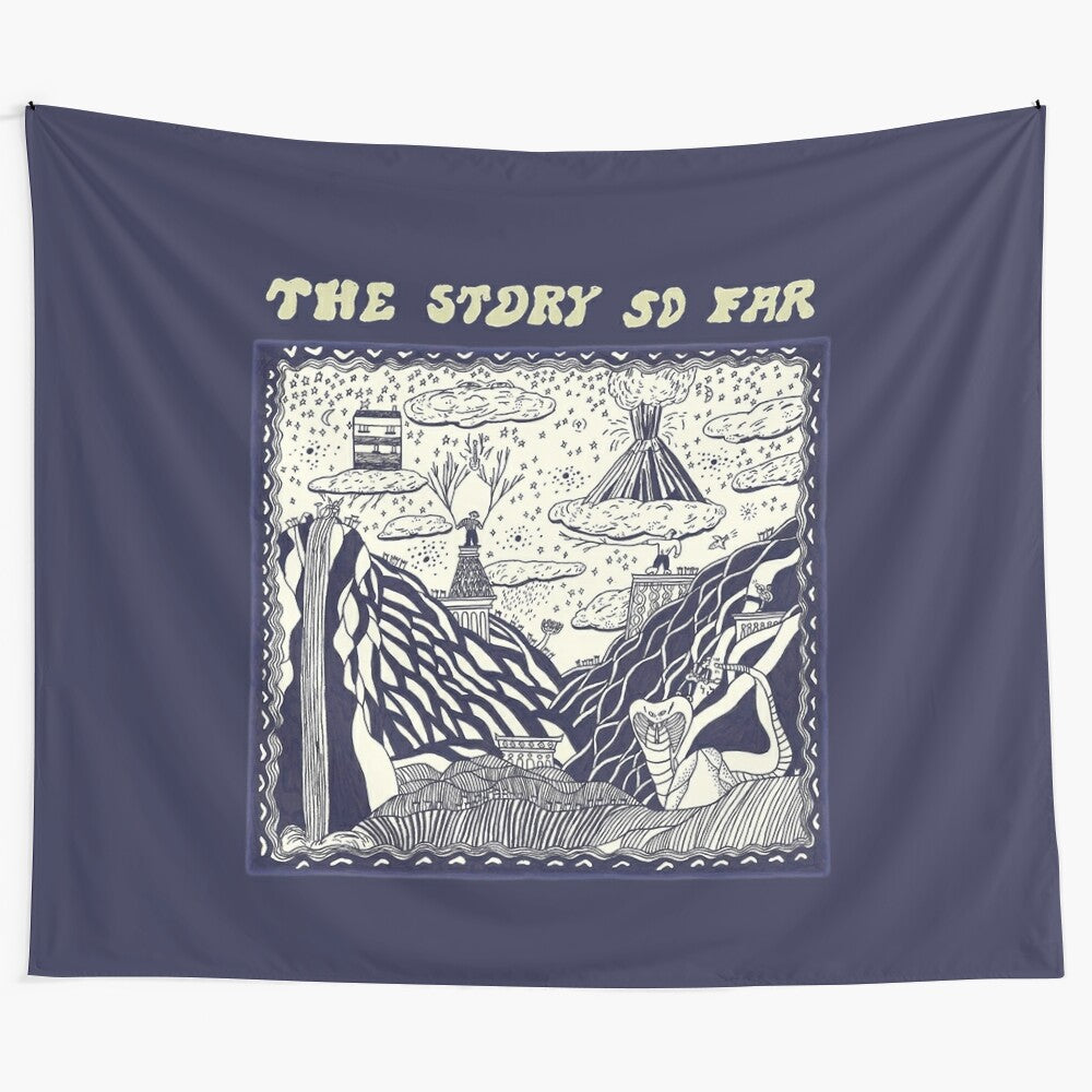 Vibrant tapestry featuring The Story So Far's discography