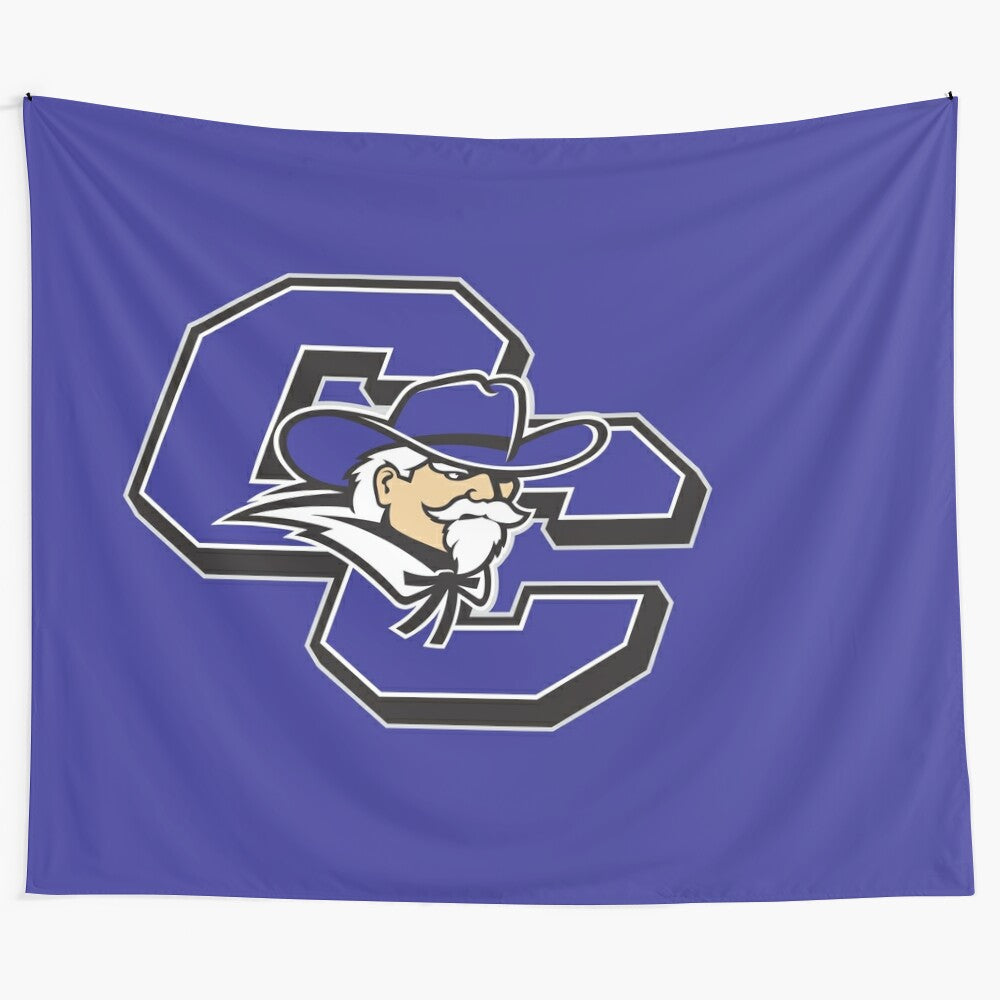 Curry College Colonels Collegiate Tapestry Wall Hanging