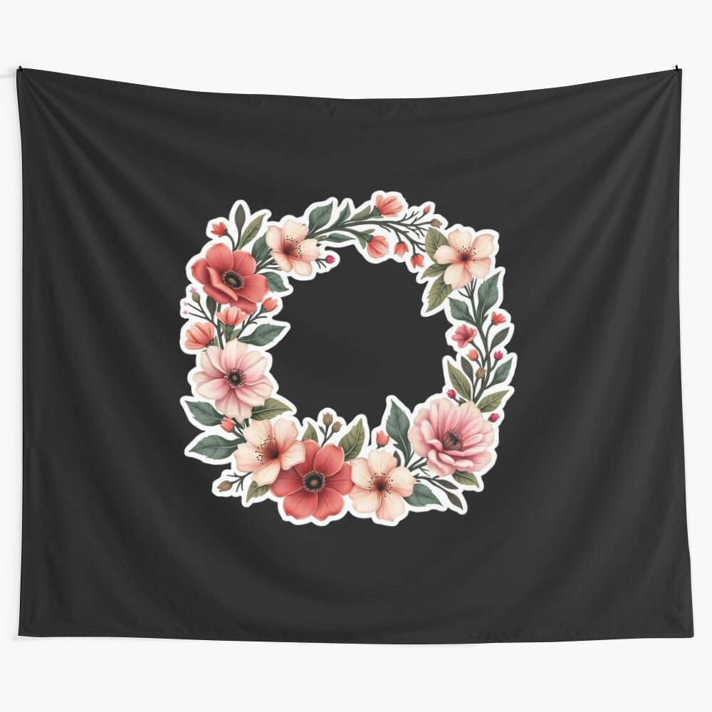 Sunflower tapestry with bright, cheerful blooms in a floral design