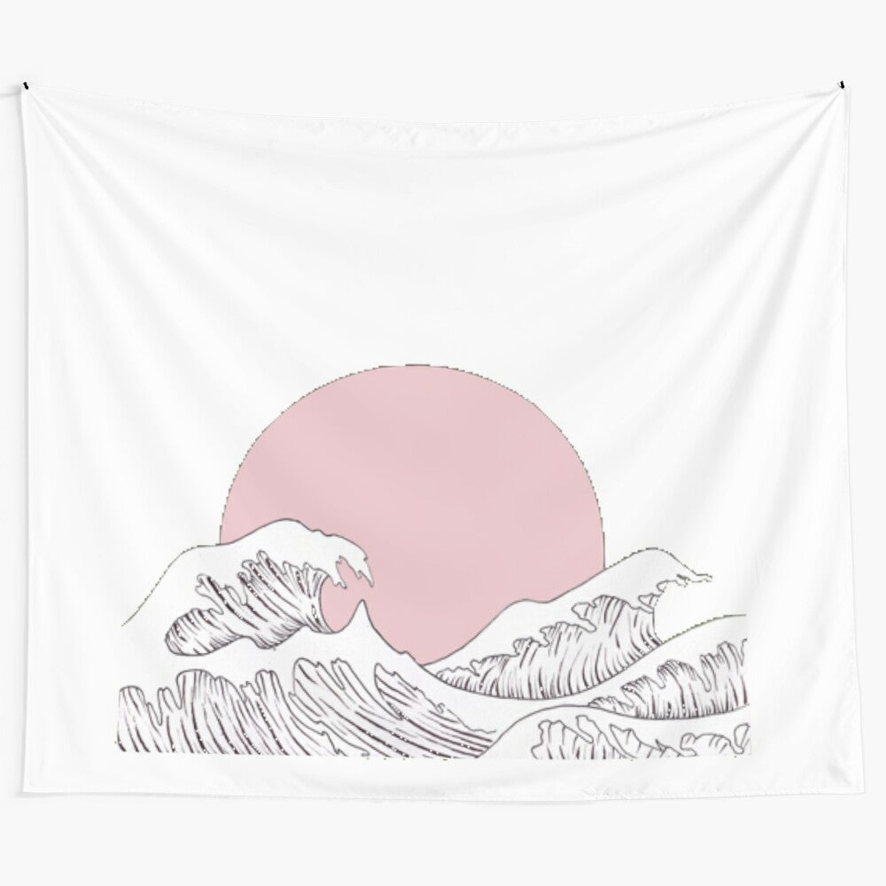 Waves Tapestry - Soothing Seascape Art for Your Space