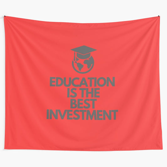 Educational Quotes Tapestry Design