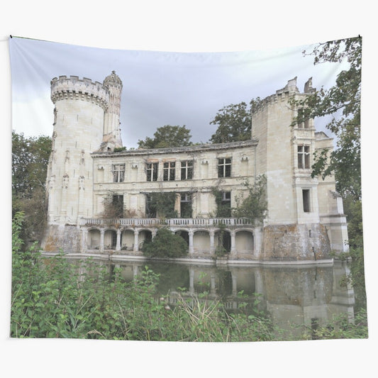 Château de la Mothe Chandeniers Tapestry - Inspired by the Castle of Sleeping Beauty