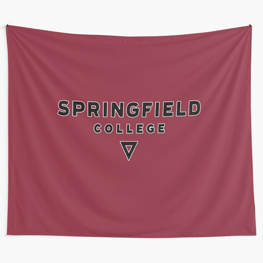 Springfield College Ice Hockey Tapestry