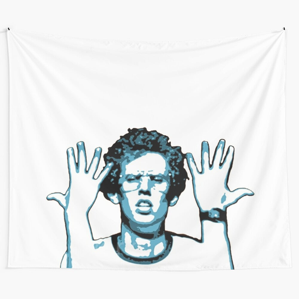 Retro Napoleon Dynamite movie inspired art tapestry wall hanging