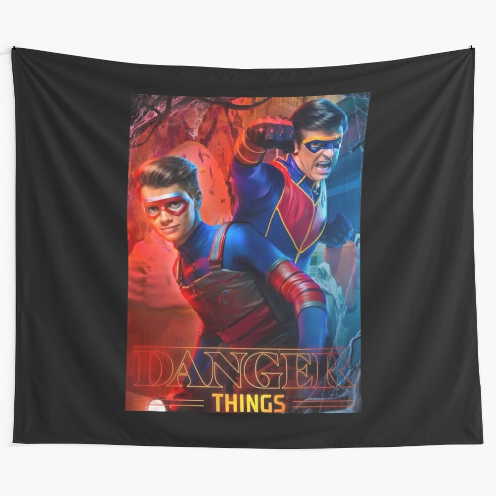 Henry Danger themed tapestry with matching vacation group