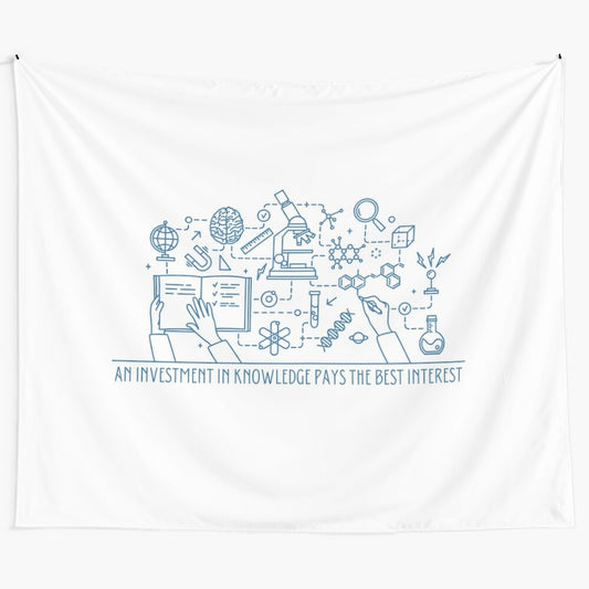 Educational Quotes Tapestry featuring inspirational and motivational quotes