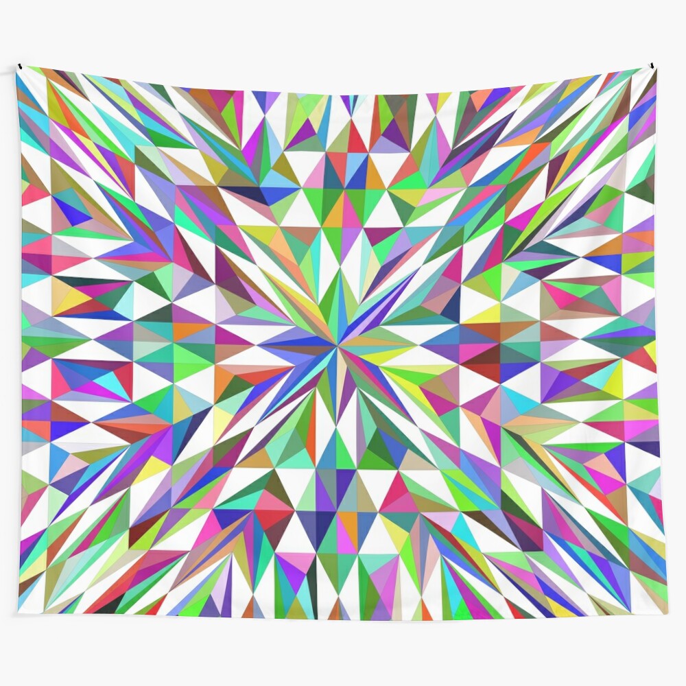 Starlight Tapestry - Celestial abstract art wall hanging