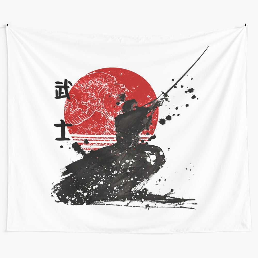 Samurai Ghost Tapestry Inspired by Ghost of Tsushima