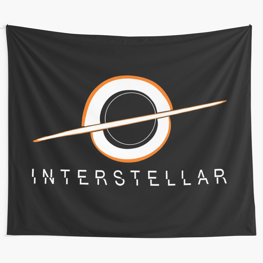 Interstellar black hole and cosmic space tapestry design