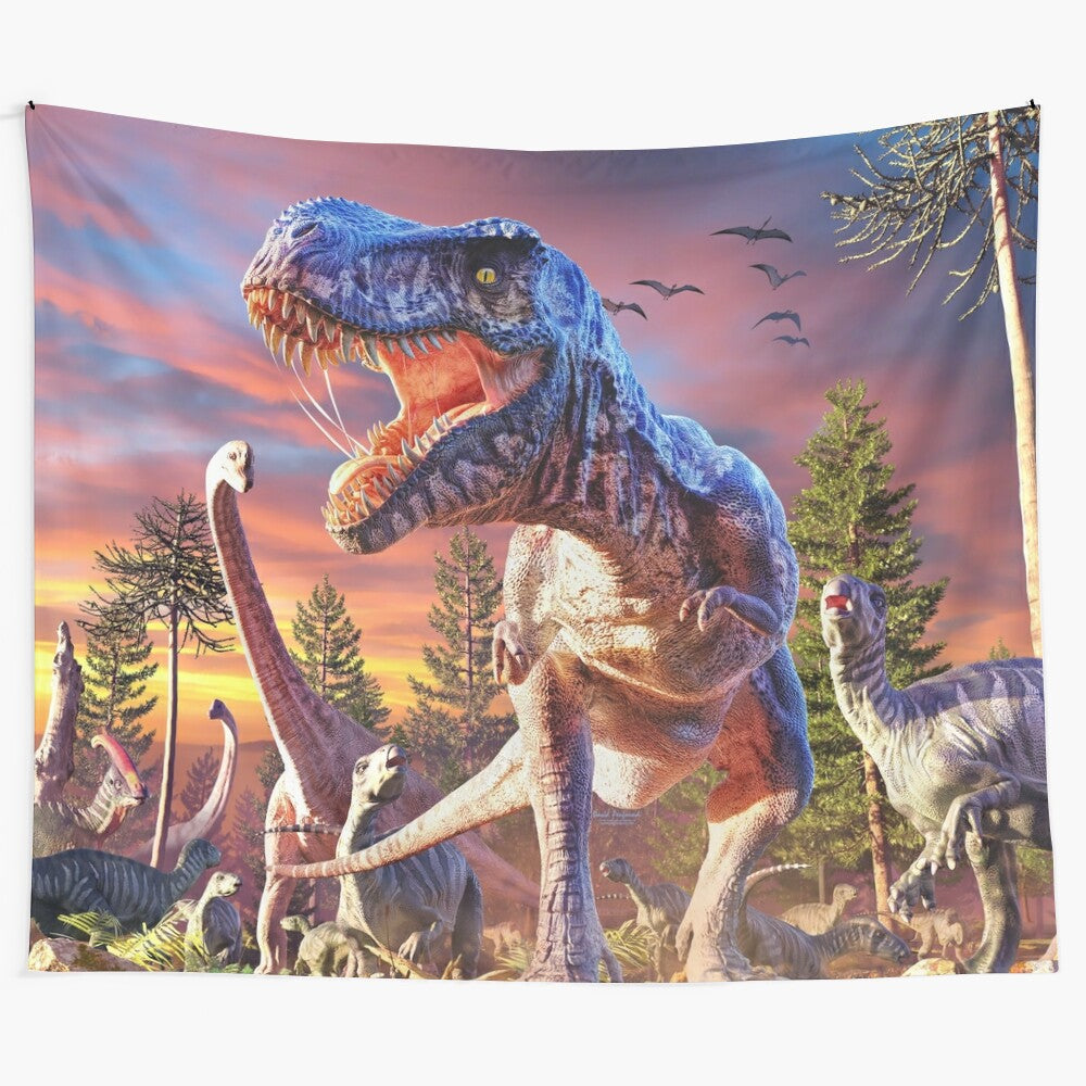 Dinosaur T-Rex Tapestry Wall Hanging