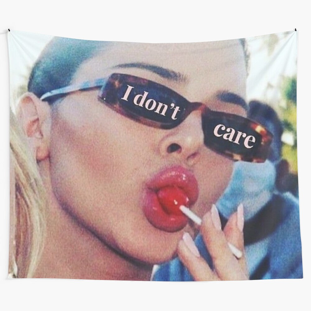 Kendall Jenner "I Don't Care" Tapestry