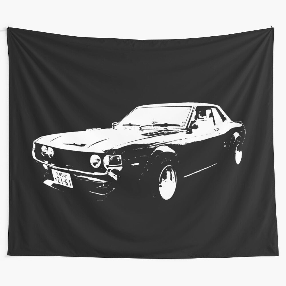 1976 Toyota Celica classic sports car tapestry