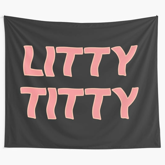 Litty Tapestry featuring a vibrant and trendy design