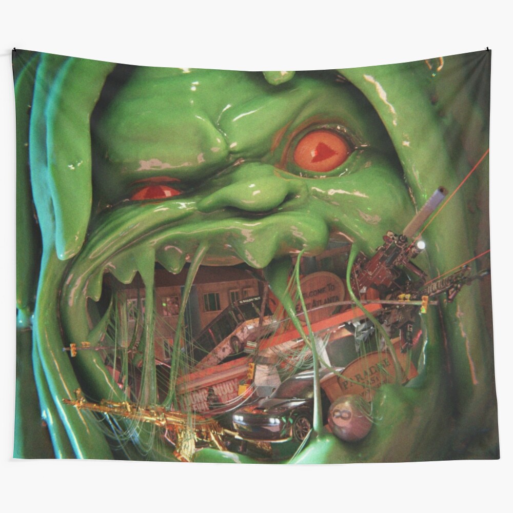 Young Nudy EA Monster Tapestry - Hip Hop Inspired Wall Hanging