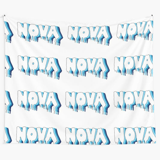 Nova Drip Tapestry - Vibrant and Trippy Wall Decor