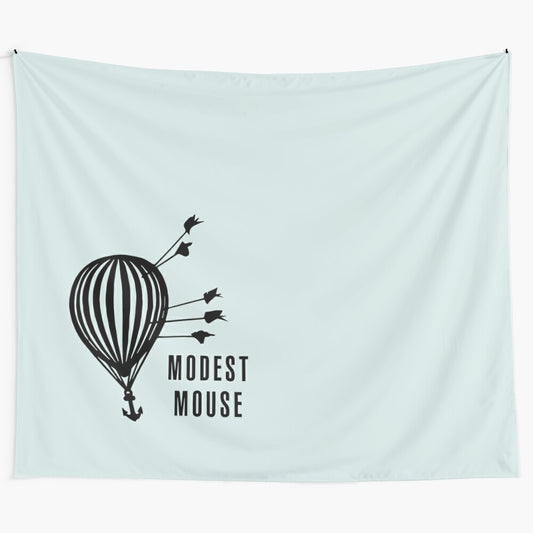 Modest Mouse inspired tapestry with album cover artwork