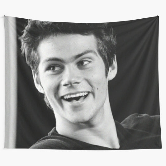 Dylan O'Brien Tapestry - Iconic Portrait of the Talented Actor