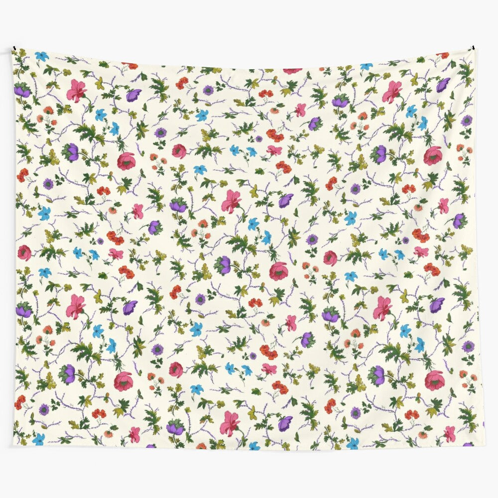 Vibrant wild flowers tapestry showcasing a beautiful floral bouquet