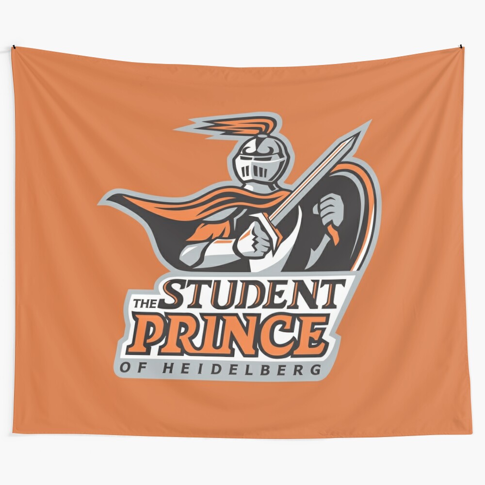 Collegiate Varsity Sports Tapestry featuring Heidelberg University Student Princes