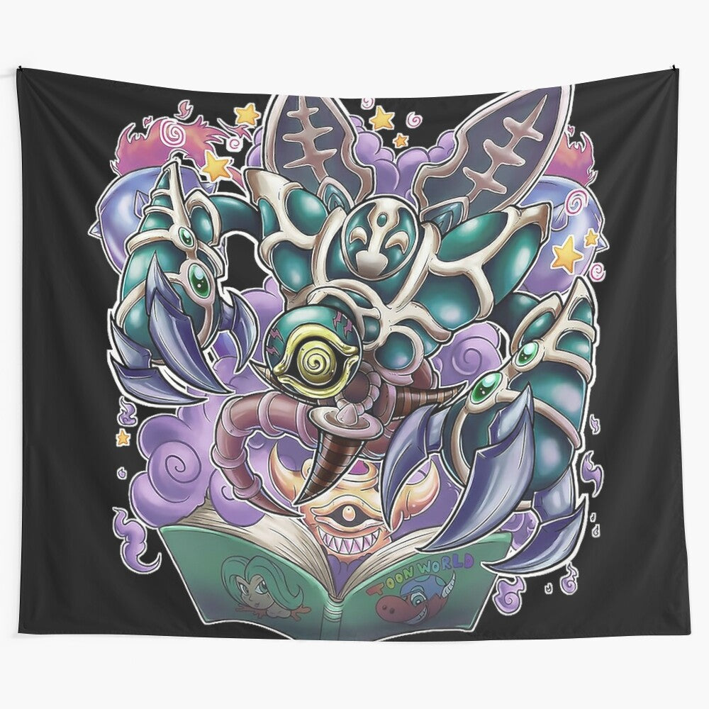 Yugioh inspired duel monsters collectible card game limited edition tapestry