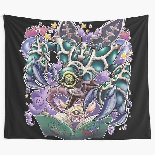 Yugioh inspired duel monsters collectible card game limited edition tapestry