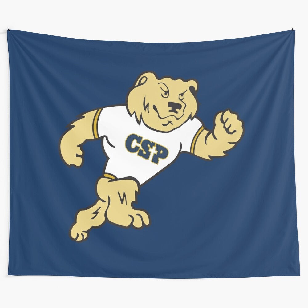 Concordia St Paul Golden Bears sports tapestry wall art