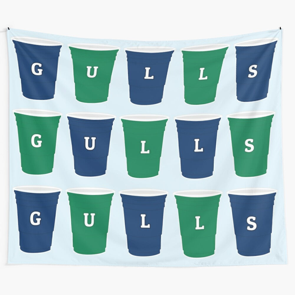 Endicott College Gulls Tapestry