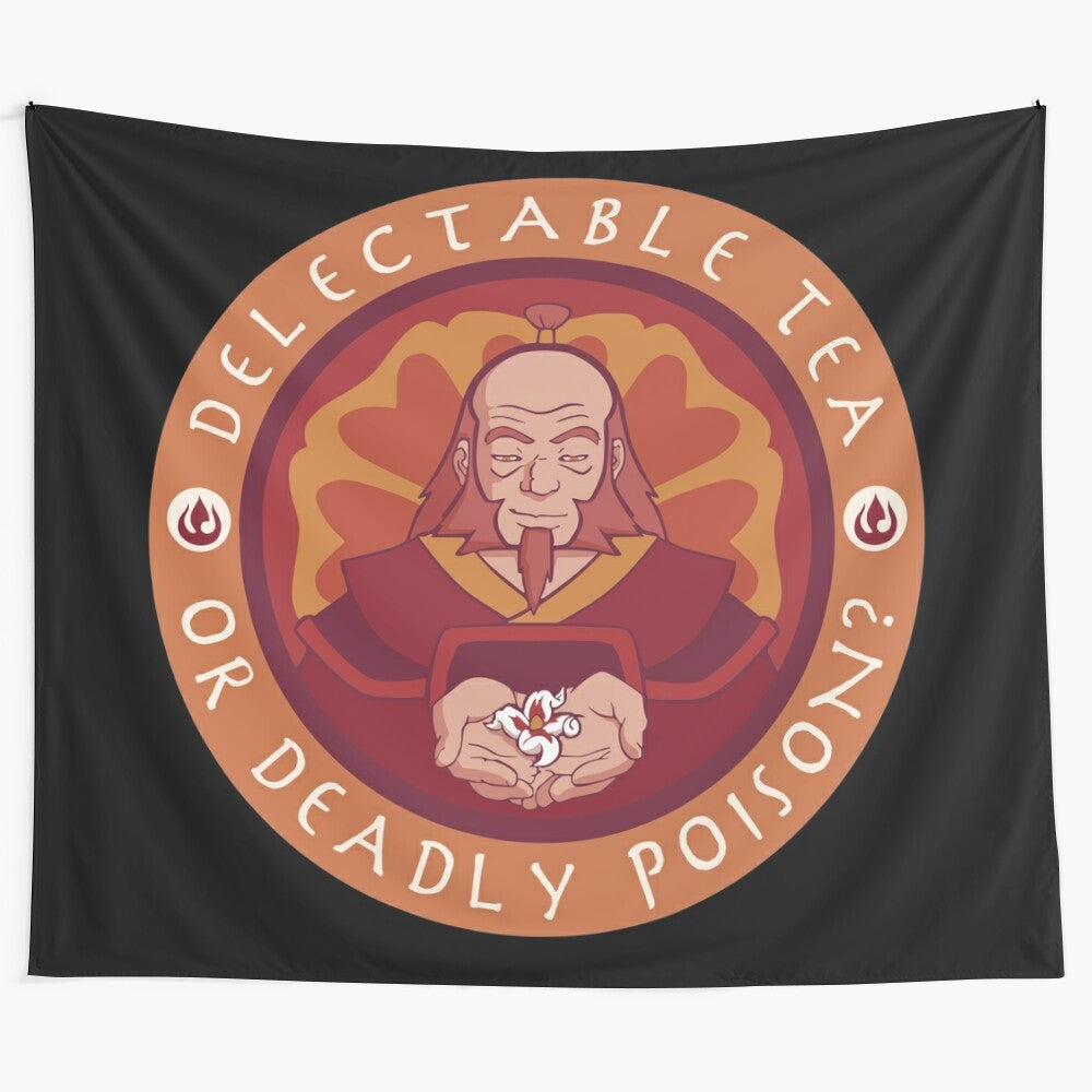 Iroh's Teachings Tapestry depicting spiritual wisdom from Avatar: The Last Airbender