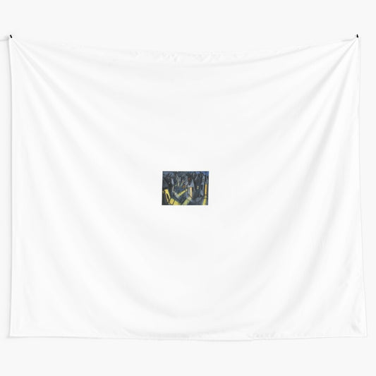 Bent Places Abstract Tapestry Wall Art