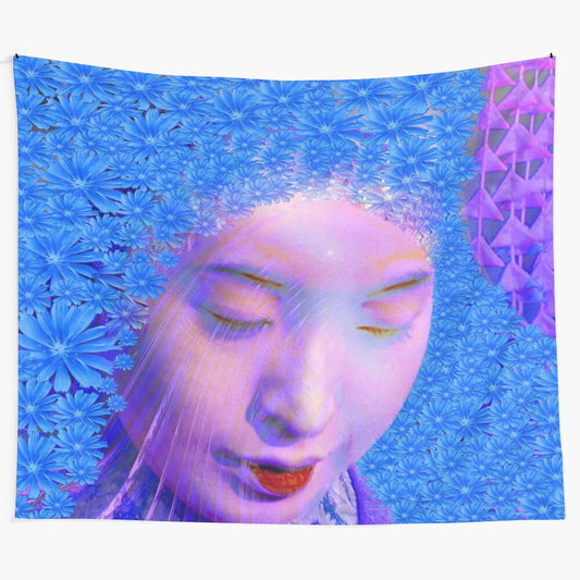 Flower Dream Tapestry with Vibrant Floral Patterns