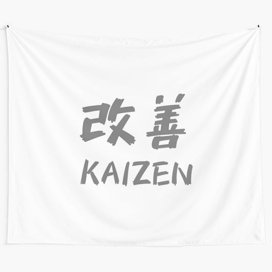 Kaizen Tapestry - Inspirational wall art for continuous self-improvement