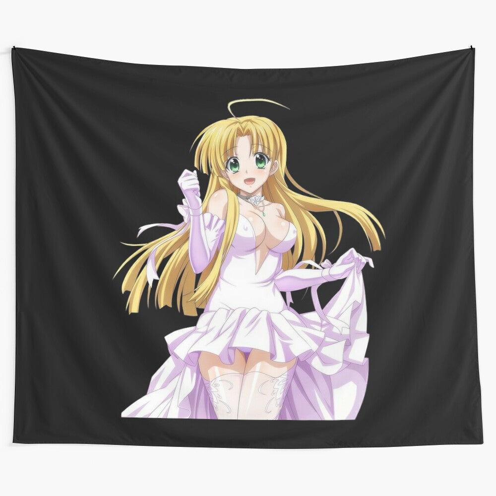 High School DxD themed tapestry featuring the characters