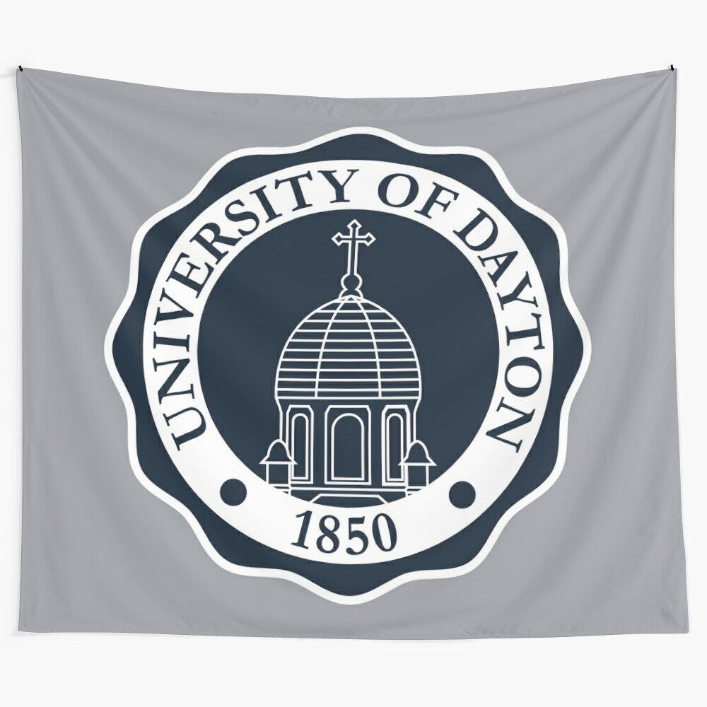 University of Dayton Crest Tapestry Wall Art