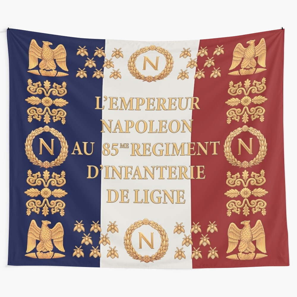 Napoleonic French 85th Regimental Flag Tapestry