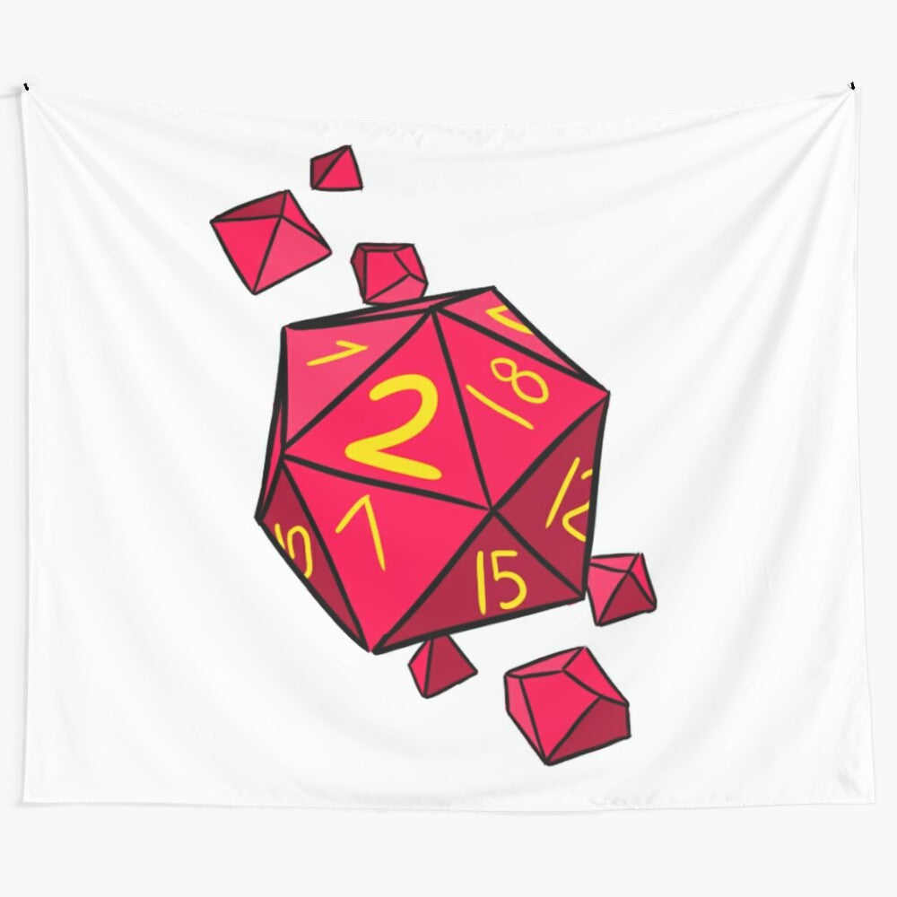 2Crew D20 Dice Set Tapestry for NADDPOD Fans