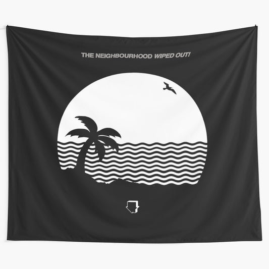 Wiped Out The Neighbourhood inspired tapestry