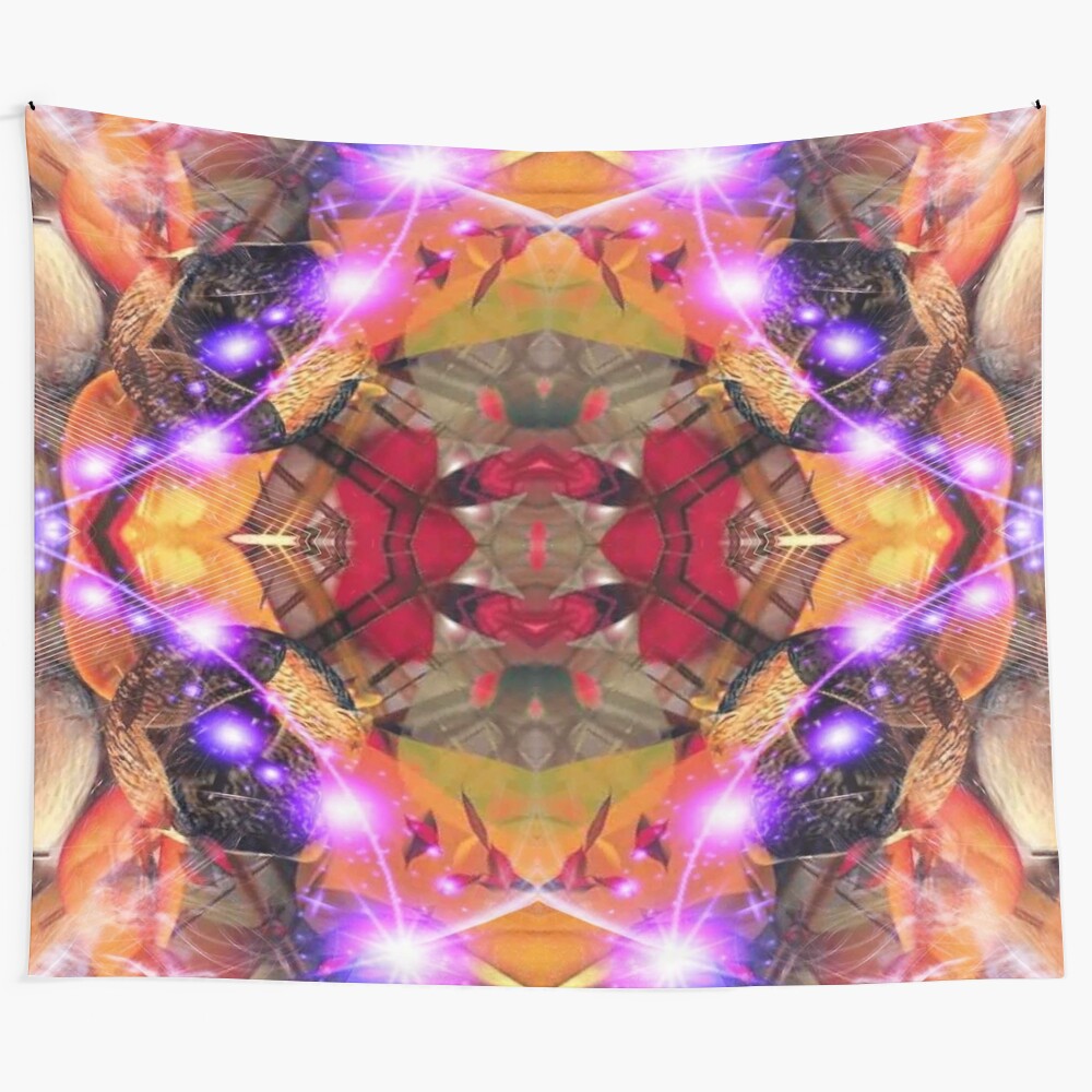 Cosmic abstract tapestry with mesmerizing celestial artwork