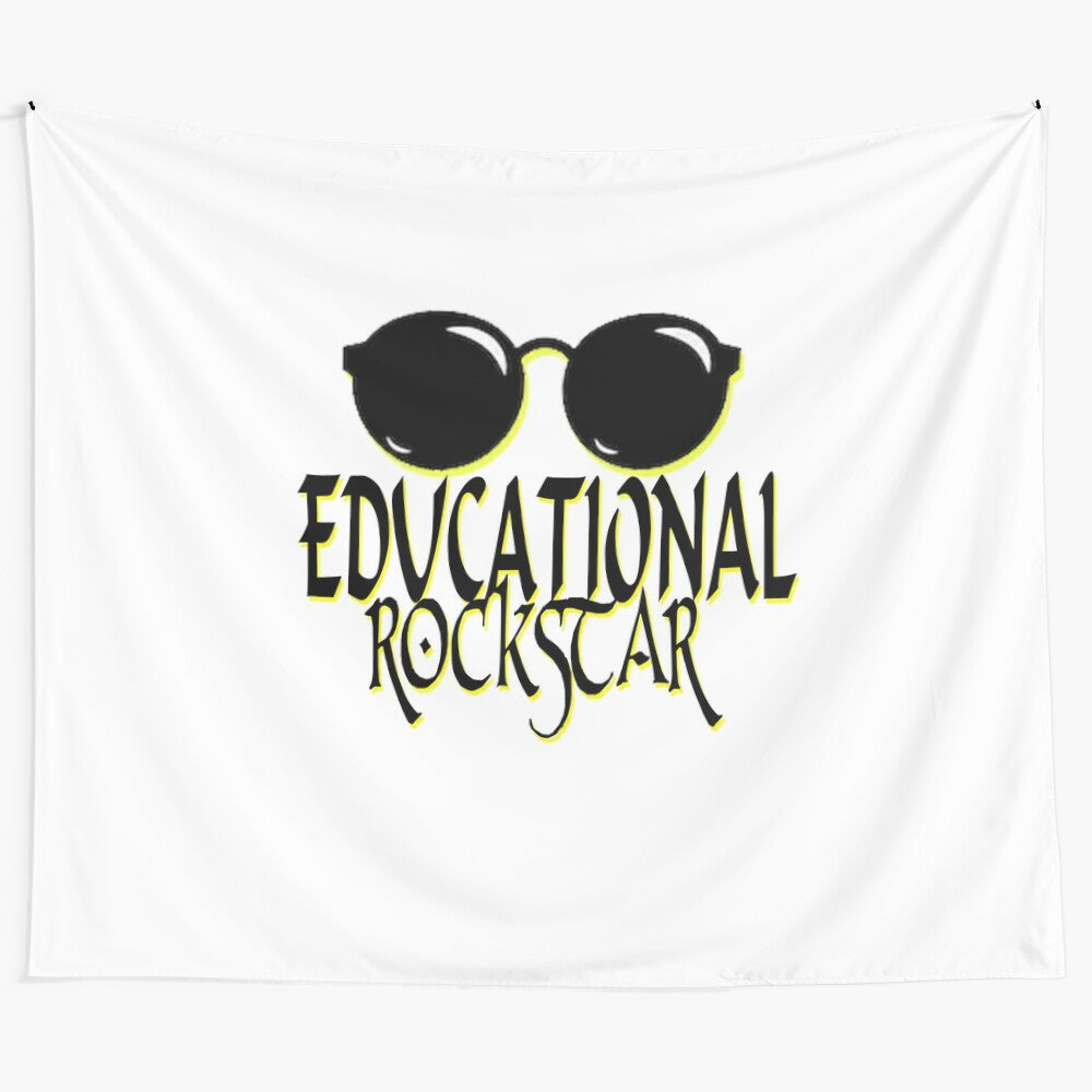 Colorful educational tapestry featuring engaging activities for students